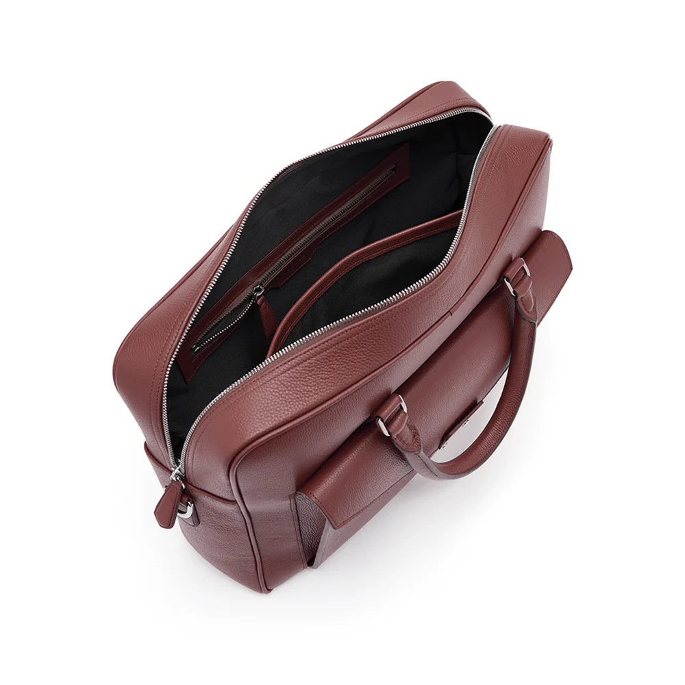 Beaufort Briefcase ~ Conker Brown