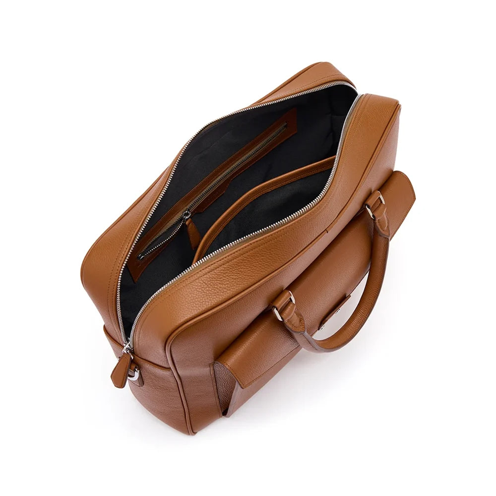 Beaufort Briefcase ~ Tan