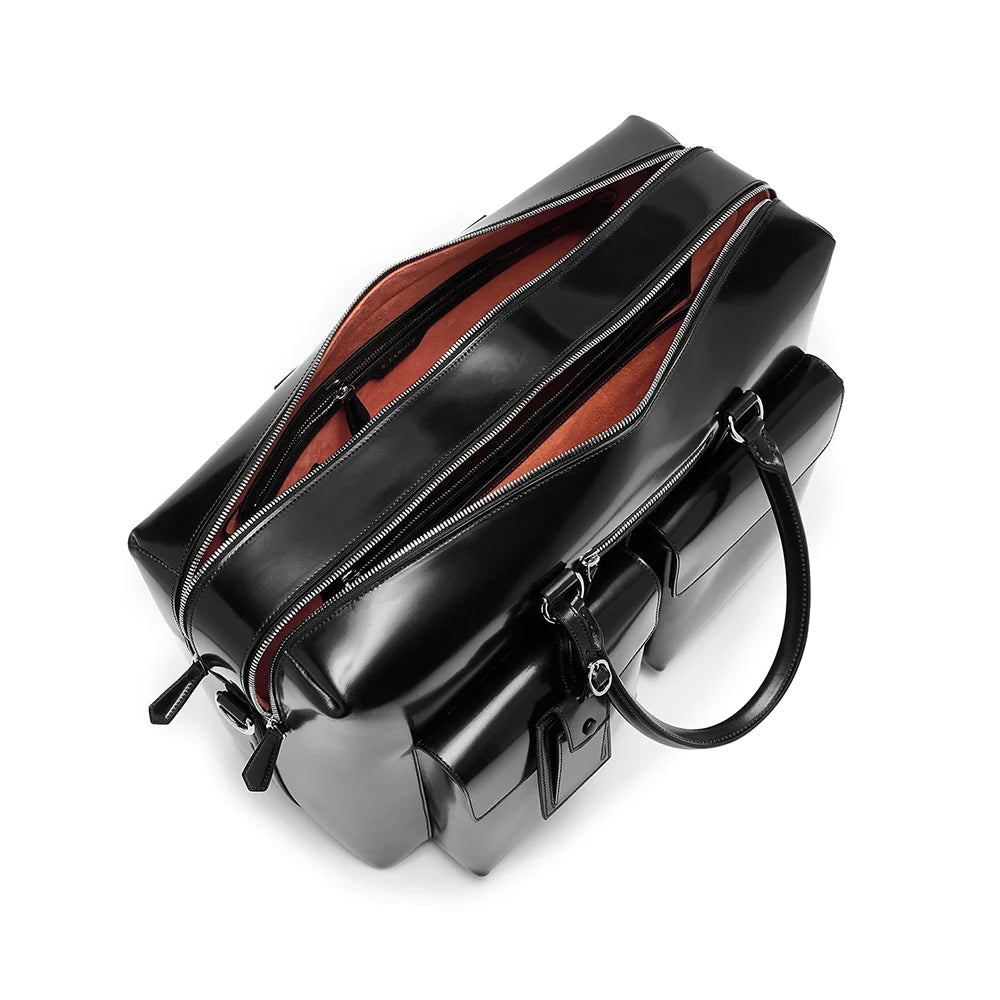 Black Cordovan Holdall