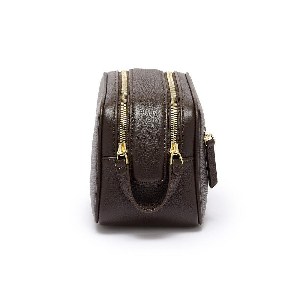 Cromwell Washbag ~ Dark Havana