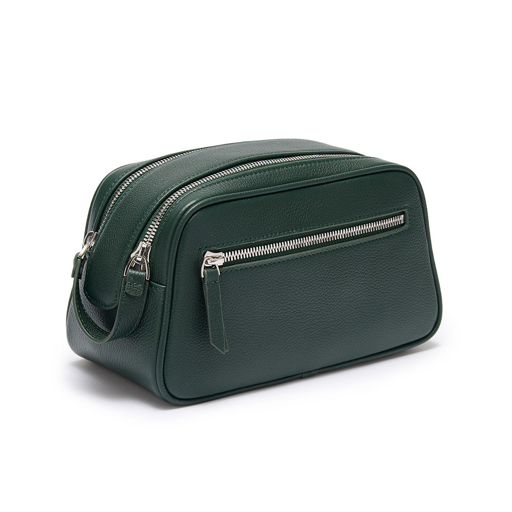 Cromwell Washbag ~ Hunter Green
