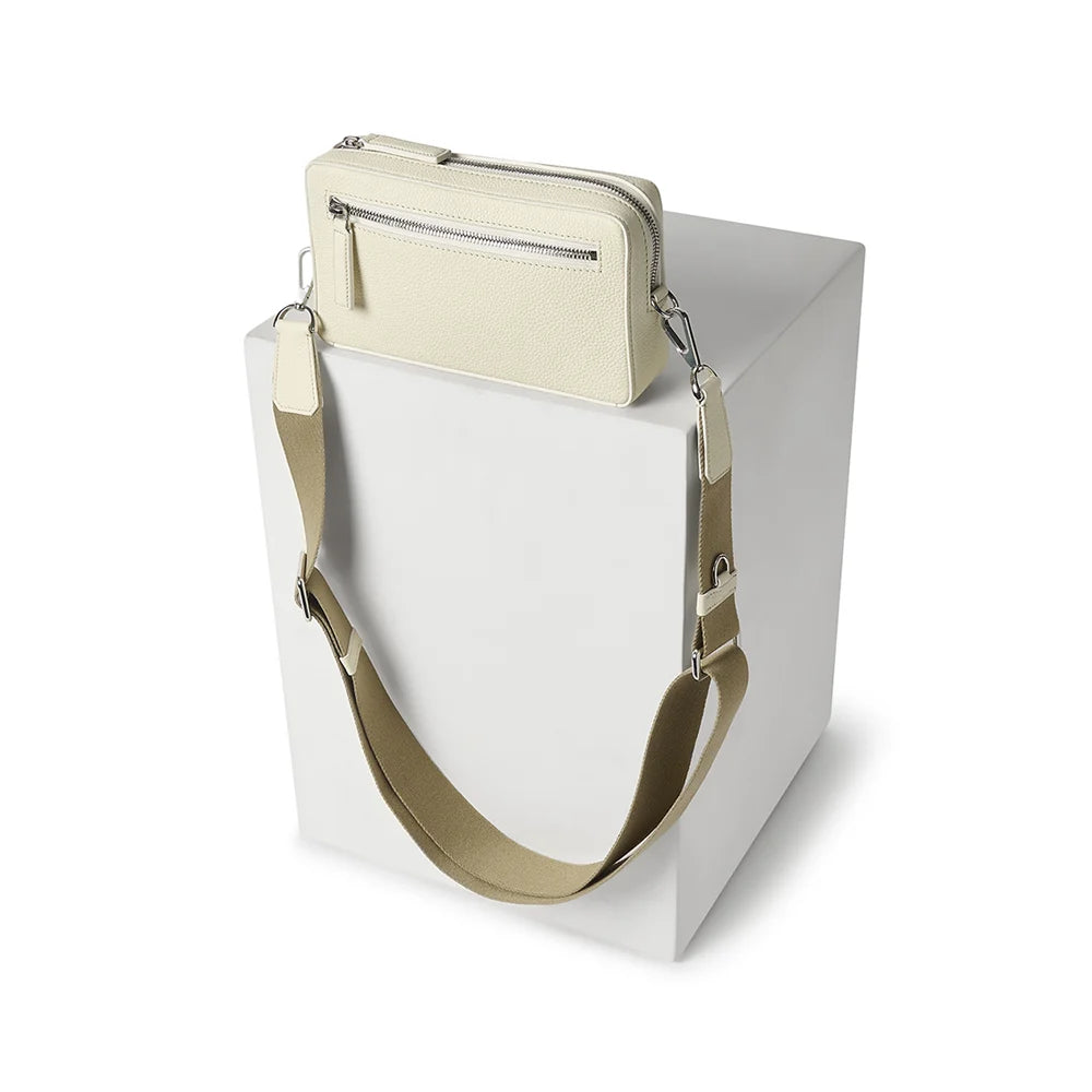 The Andy Crossbody Bag ~ Ivory