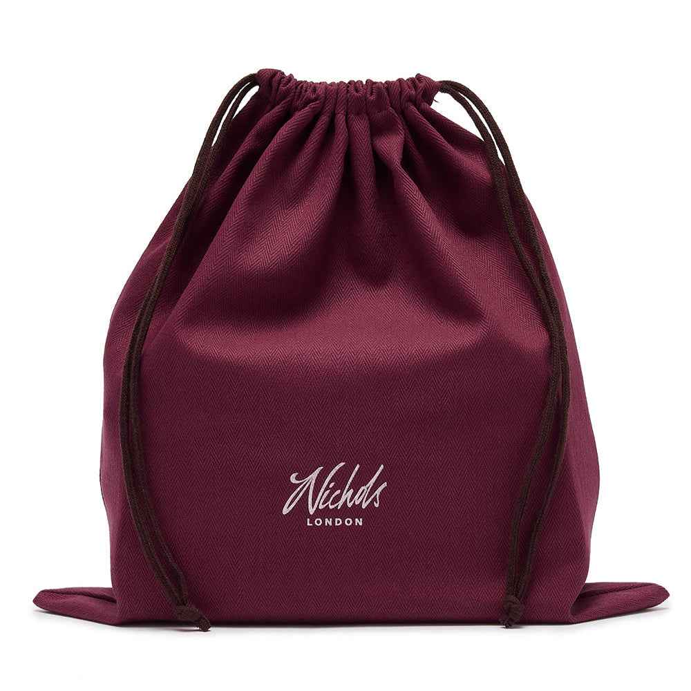 Burgundy Protective Dust Pouch - Nichols London