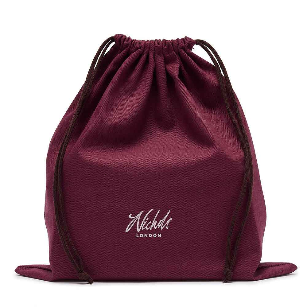 Burgundy Protective Dust Pouch - Nichols London