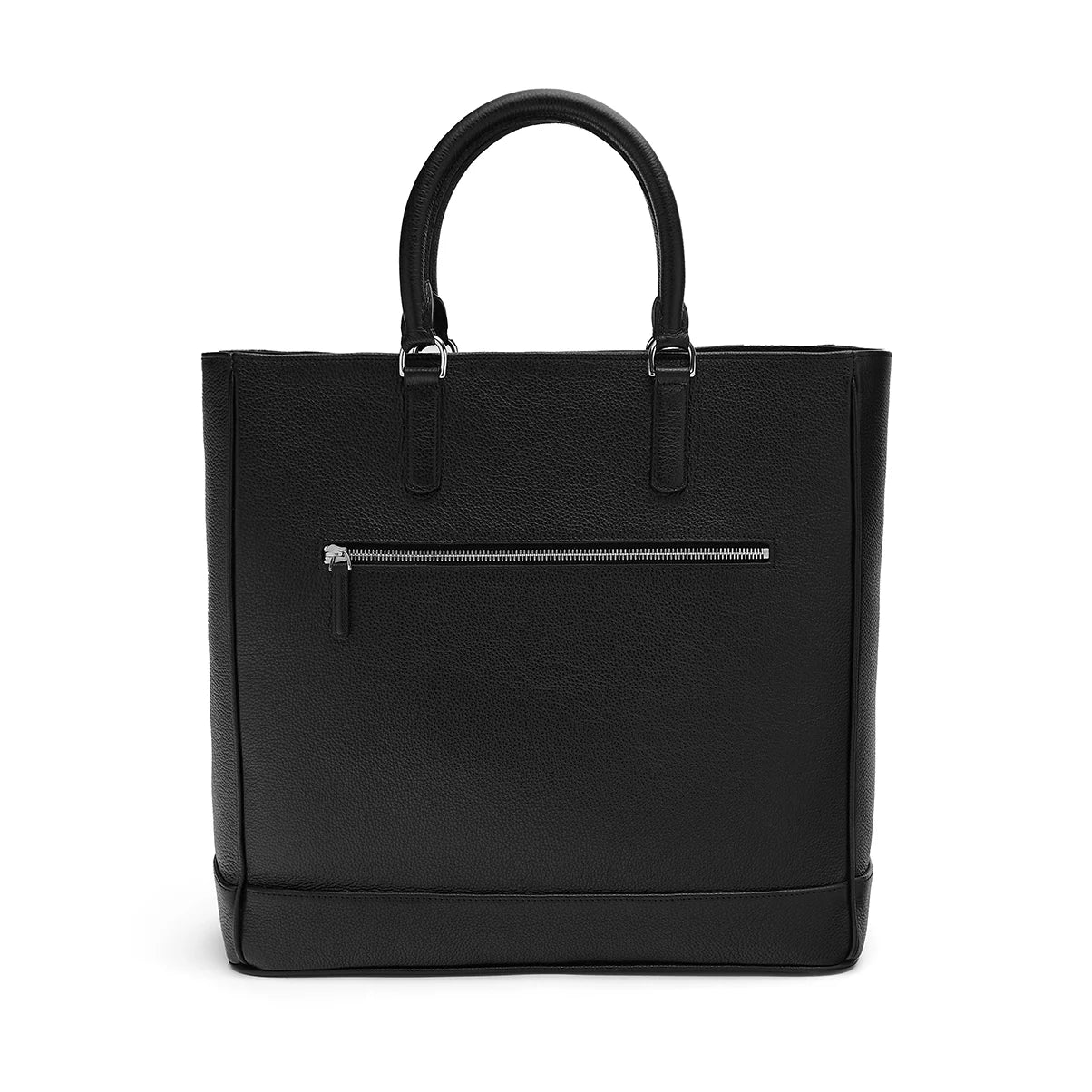 The Onslow Tote ~ Black Leather