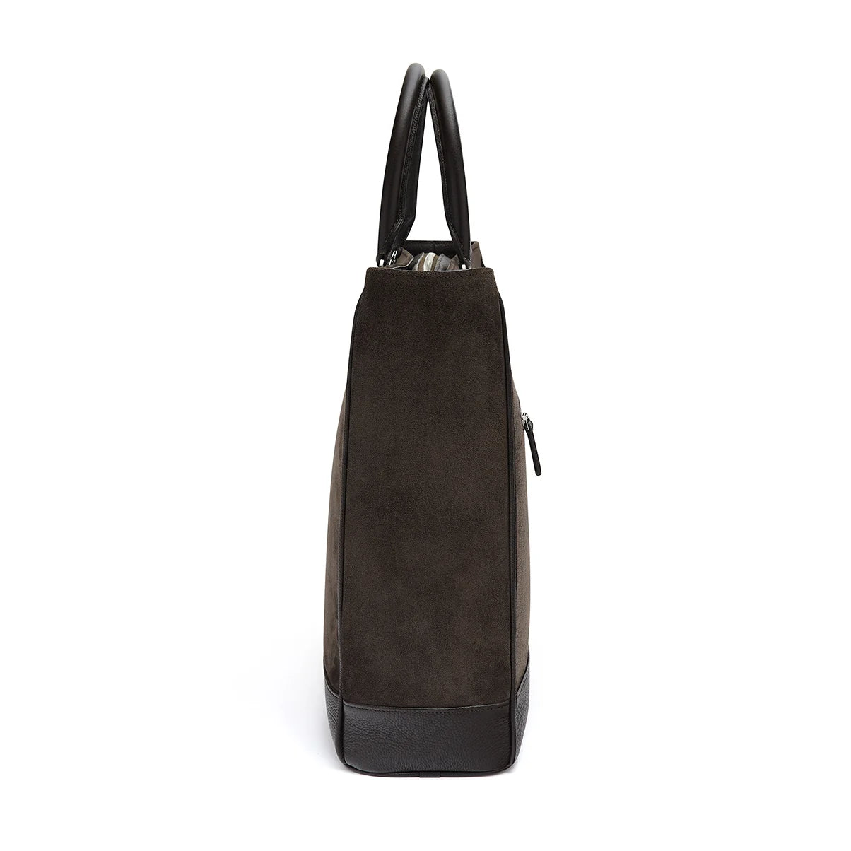 The Onslow Tote ~ Brown Suede