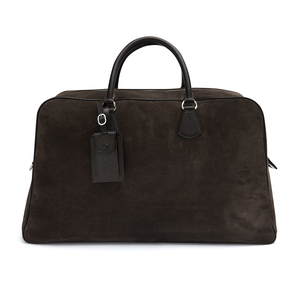Weekend Bomber Bag ~ Suede