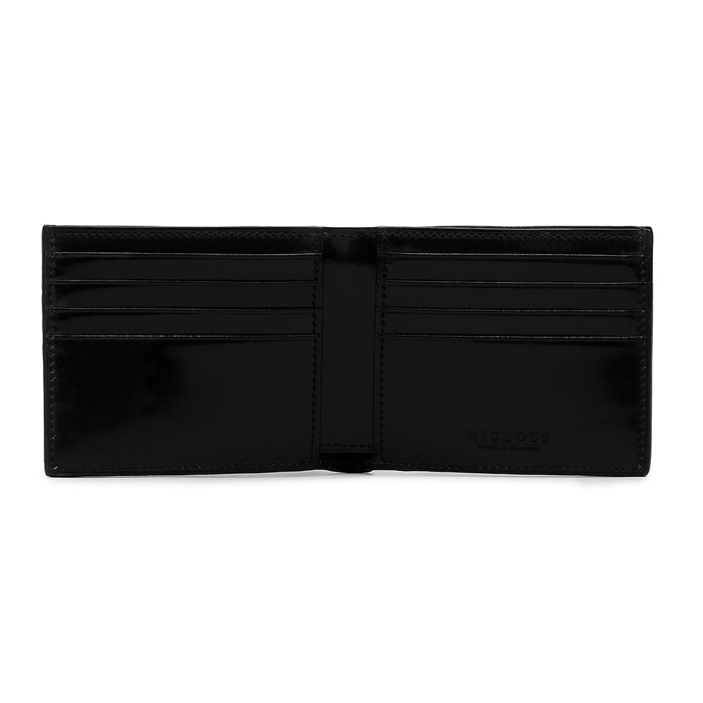 Cordovan Billfold Wallet ~ Black