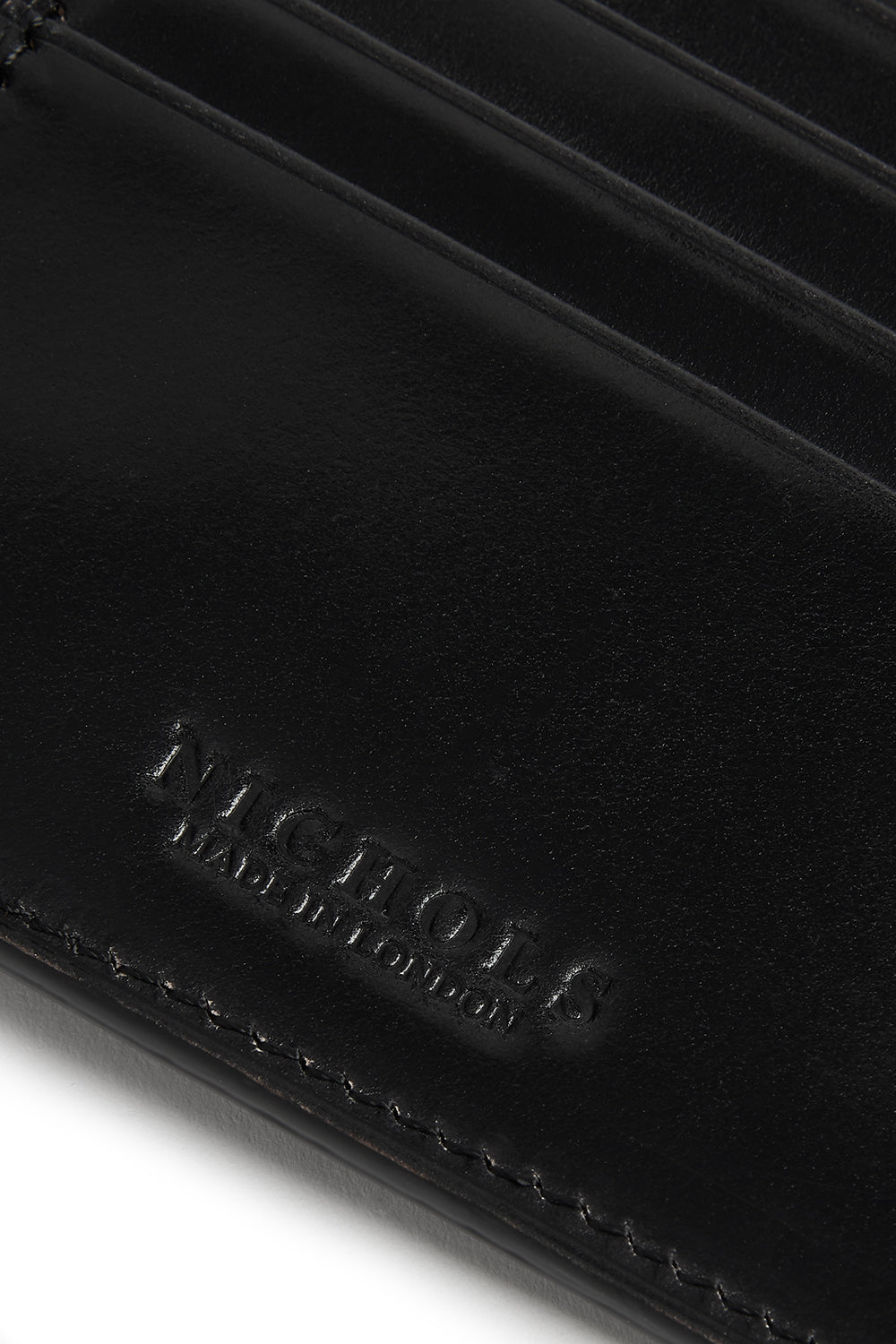 Cordovan Billfold Wallet ~ Black