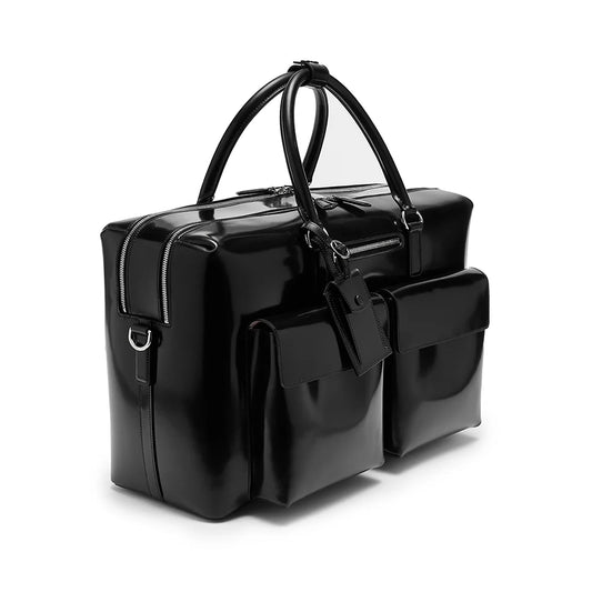 Black Cordovan Holdall