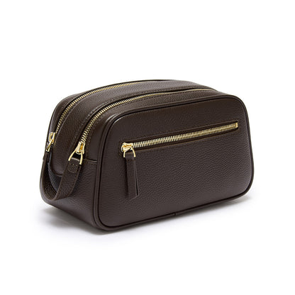Cromwell Washbag ~ Dark Havana