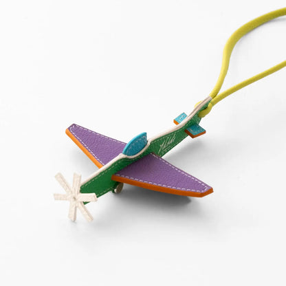 Airplane Bag Charms ~ Purple Wing