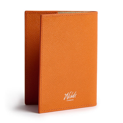 Passport Cover ~ Orange Epsom
