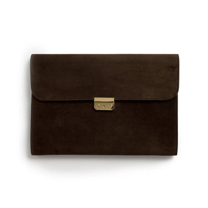 Carlyle Portfolio ~ Dark Brown English Suede