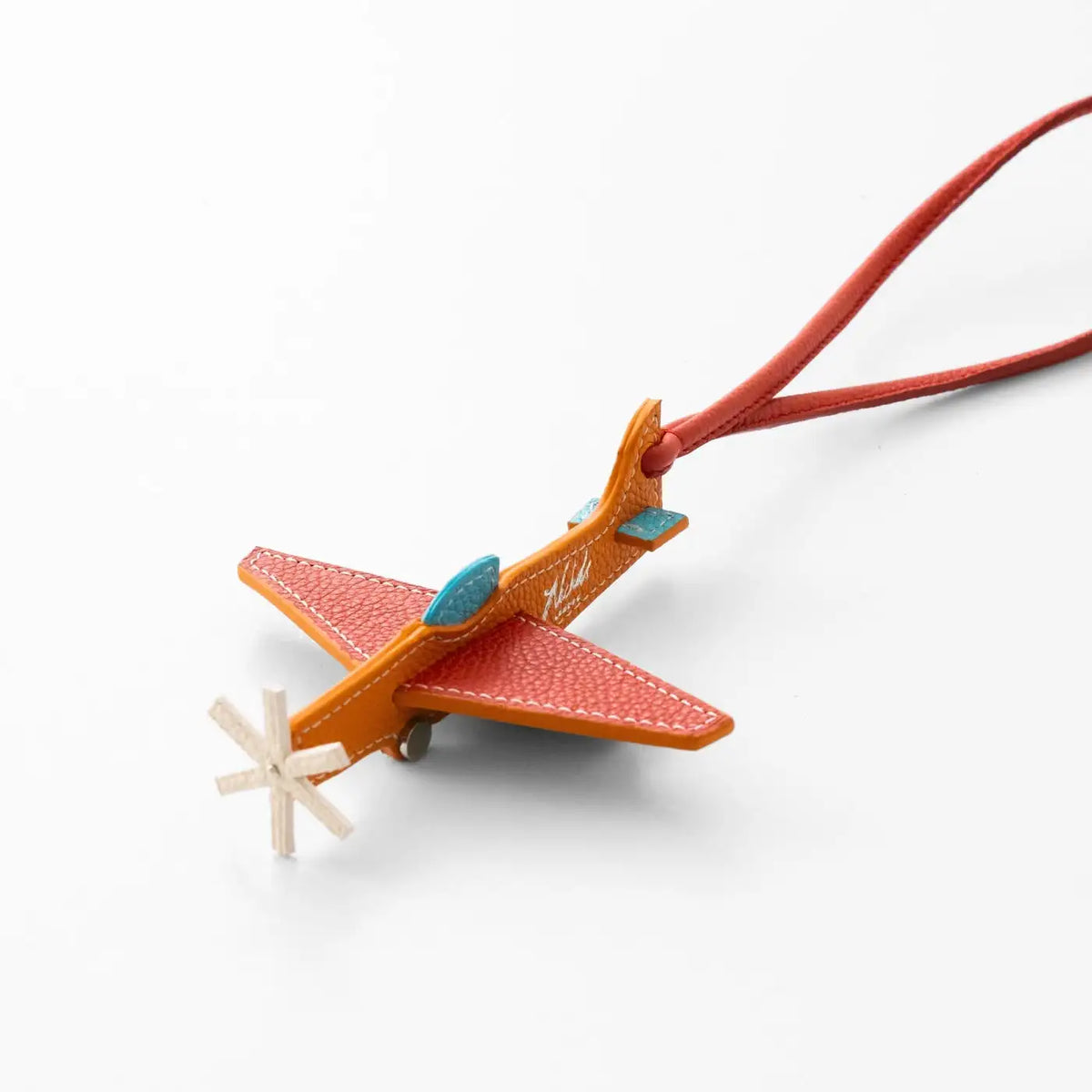 Airplane Bag Charm ~ Red Wing