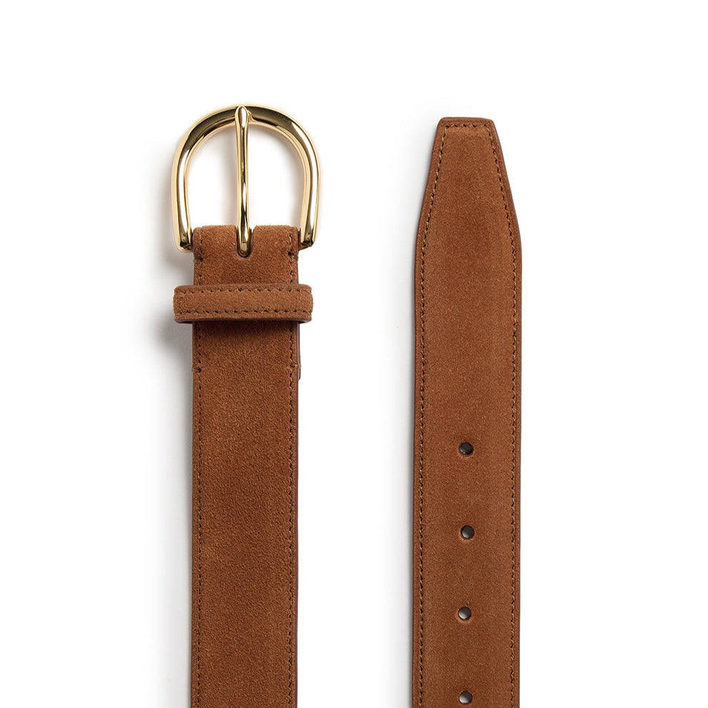 Suede Belt ~ Tan
