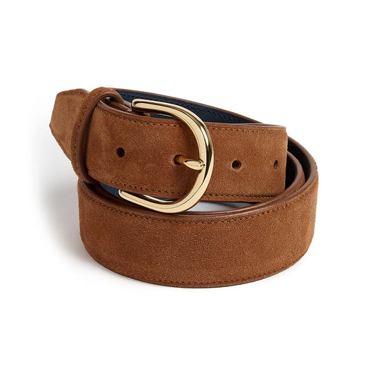 Suede Belt ~ Tan